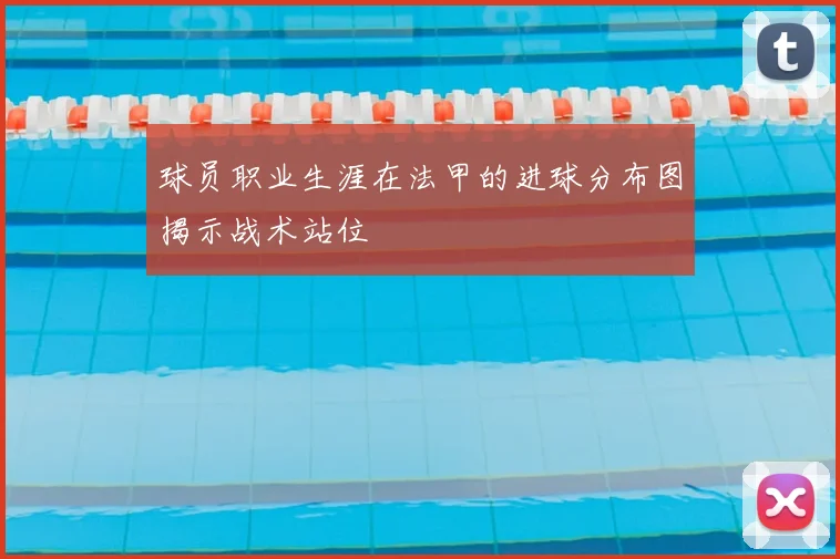 球员职业生涯在法甲的进球分布图揭示战术站位