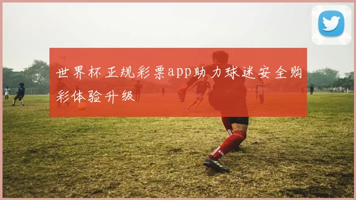 世界杯正规彩票app助力球迷安全购彩体验升级