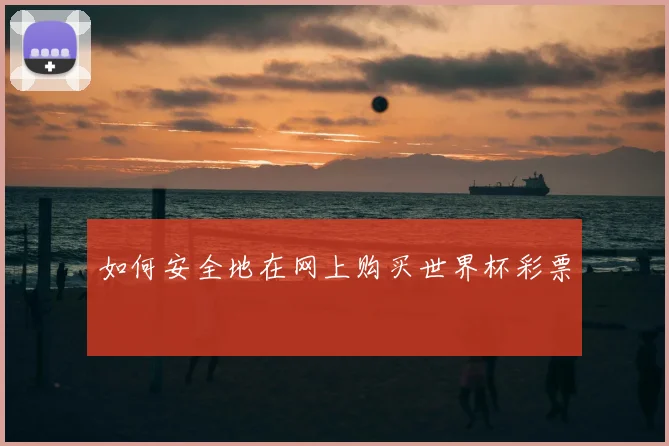 如何安全地在网上购买世界杯彩票