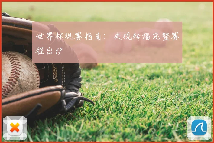 世界杯观赛指南：央视转播完整赛程出炉