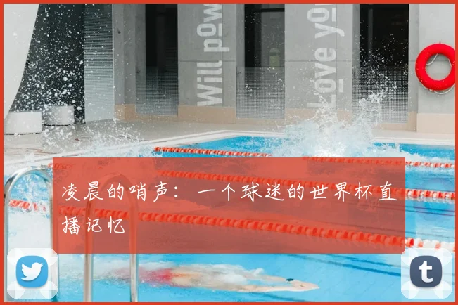 凌晨的哨声:一个球迷的世界杯直播记忆